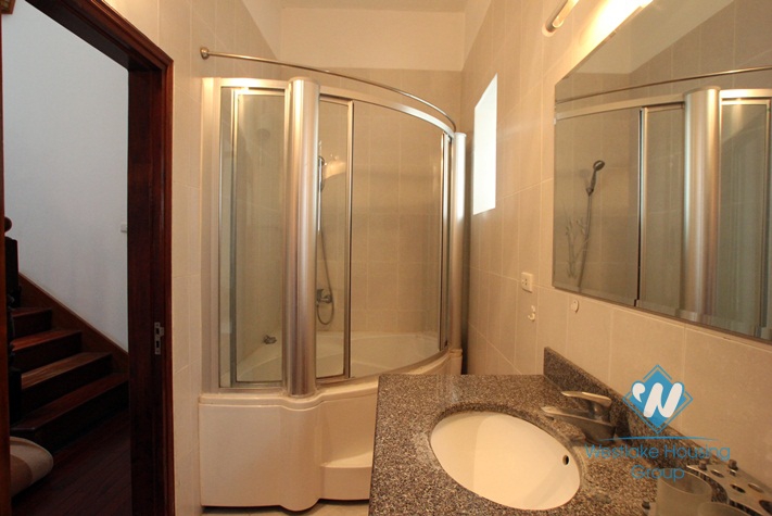 Cosy furnished house for lease on To Ngoc Van street, Tay Ho district, Hanoi